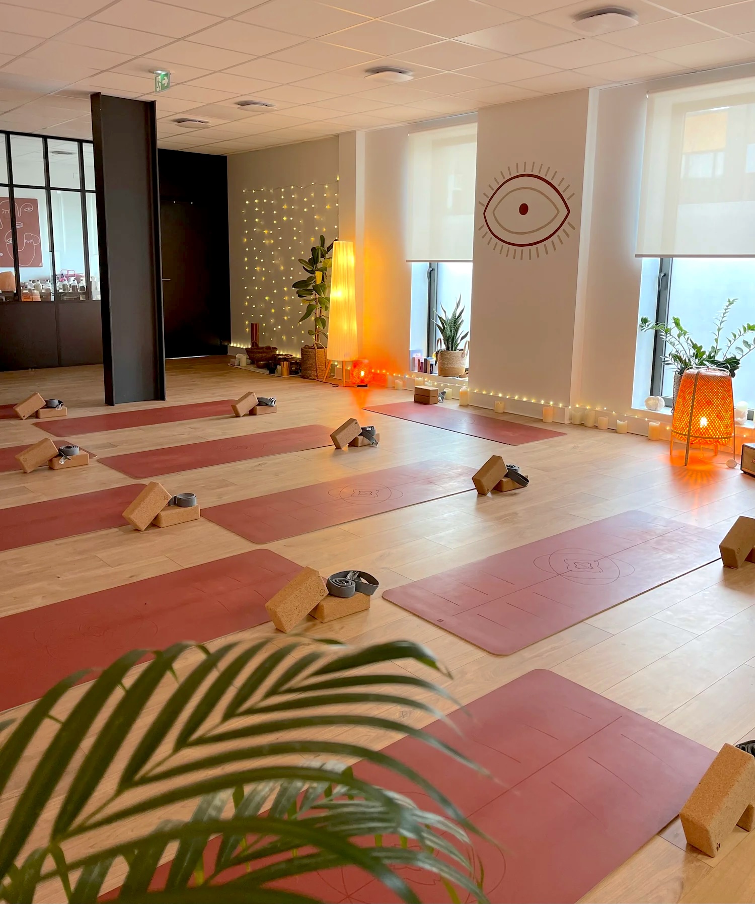 Yoga class at Studio Kara near Lille